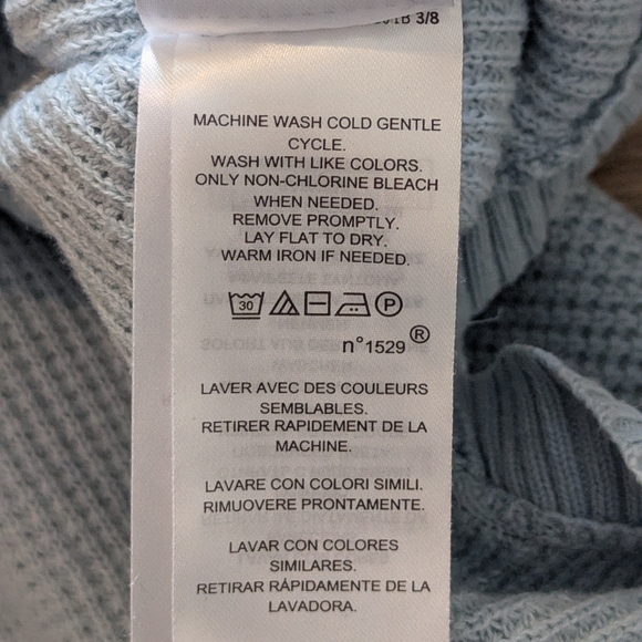 Lauren Ralph Lauren Cowl Neck Waffle Knit Sweater - Picture 7 of 10